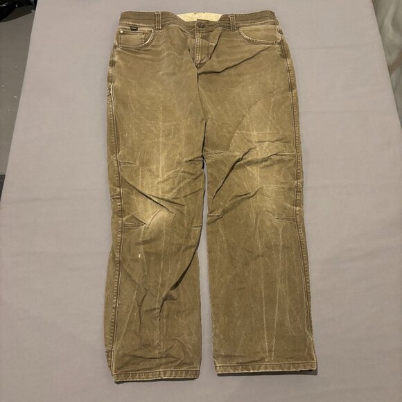 Kuhl Pants 40x34 40x32 RYDR Brown Straight Leg High Rise Faded Outdoor Casual - Picture 1 of 8